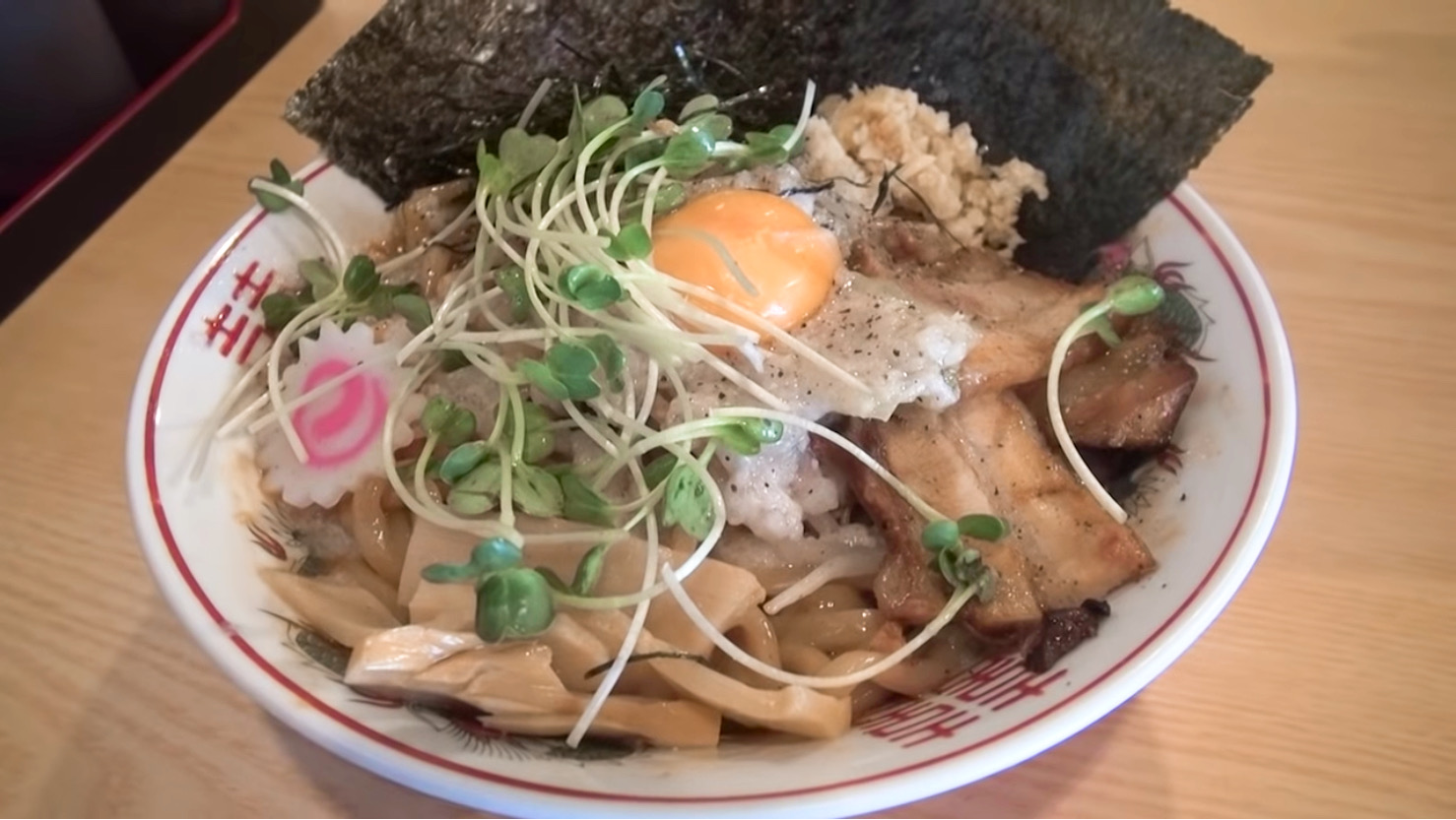 武蔵野アブラ学会 早稲田総本店 のり玉特濃 大盛 東京都新宿区西早稲田 第212回 Susuru Tv ファン