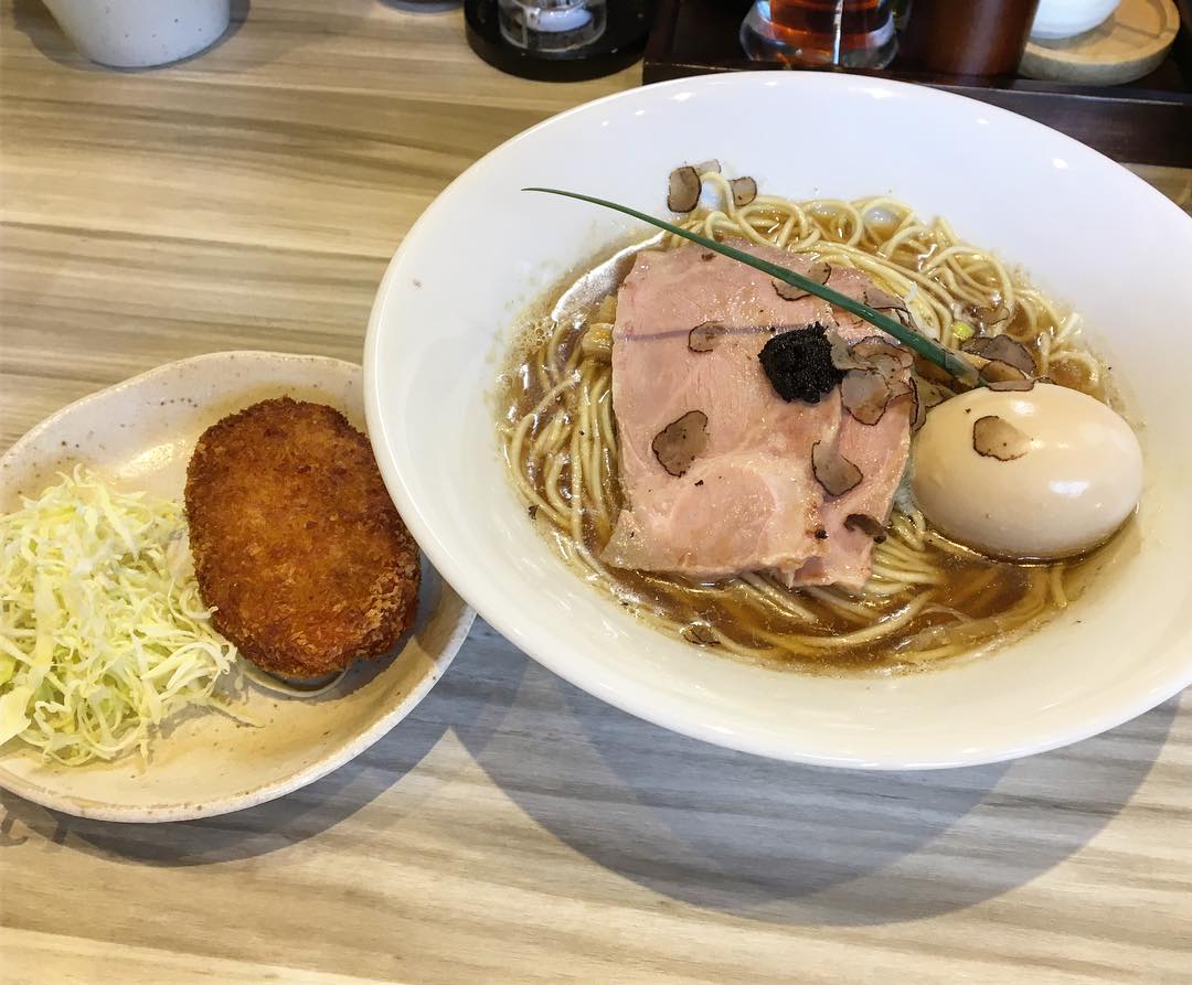 つくばらーめん 鬼者語 鶏と水と魚 トッピング 味玉 トリュフ キャビア 茨城県つくば市榎戸 第4回 Susuru Tv ファン