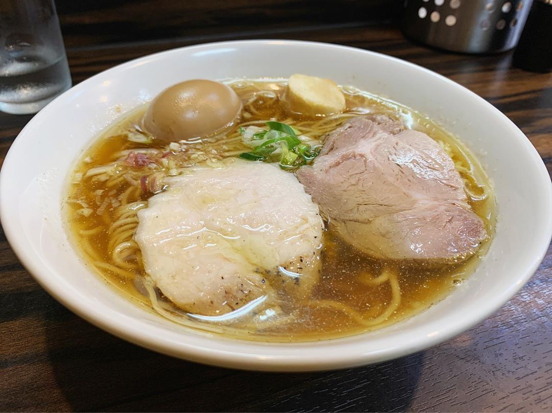 中華そば梟 ふくろう アジ煮干中華そば トッピング 懐かしの固茹で玉子 東京都大田区東矢口 第1279回 Susuru Tv ファン