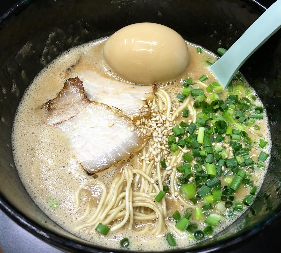 豚野郎 豚骨ラーメン 努豚骨 豚骨雑炊 味付玉子 東京都中野区中野 第334回 Susuru Tv ファン