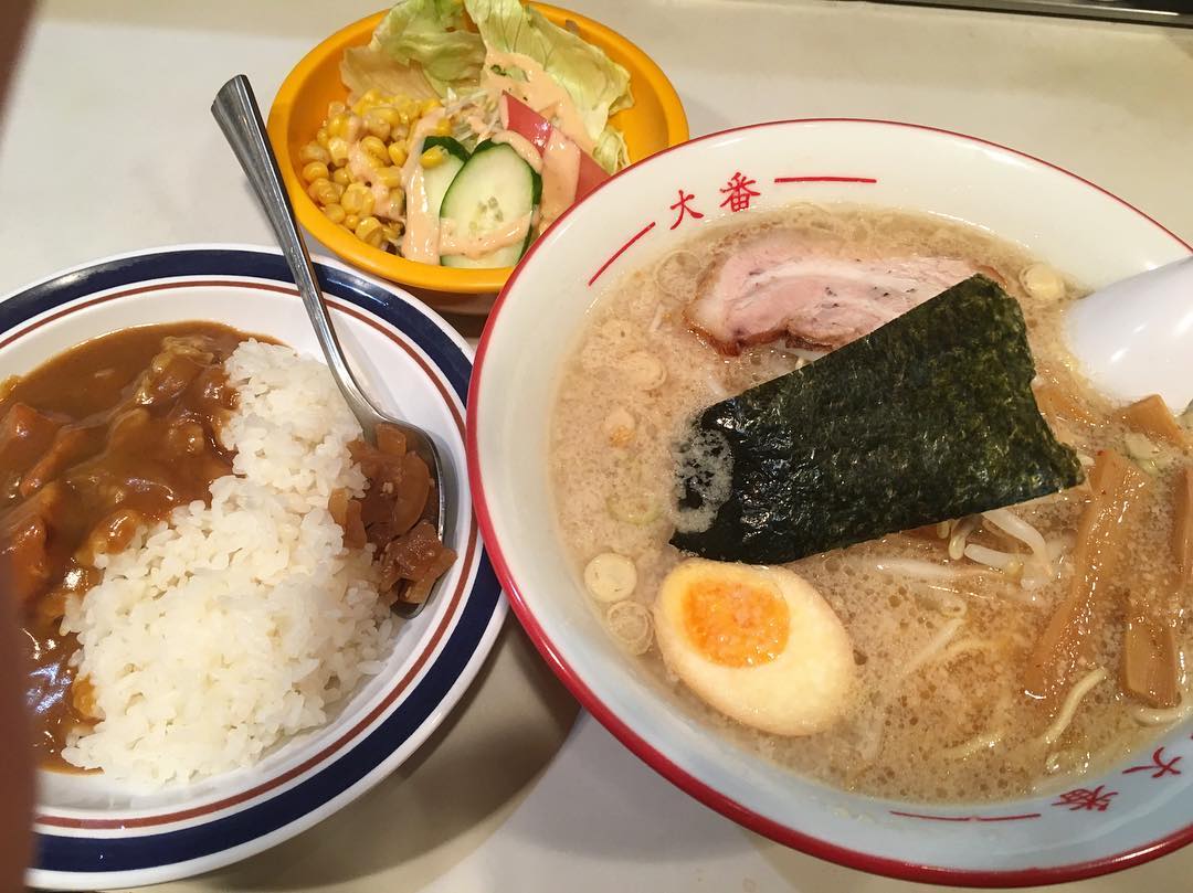 麺工房 大番 大番ラーメン 半カレー 東京都西東京市ひばりが丘北 第336回 Susuru Tv ファン