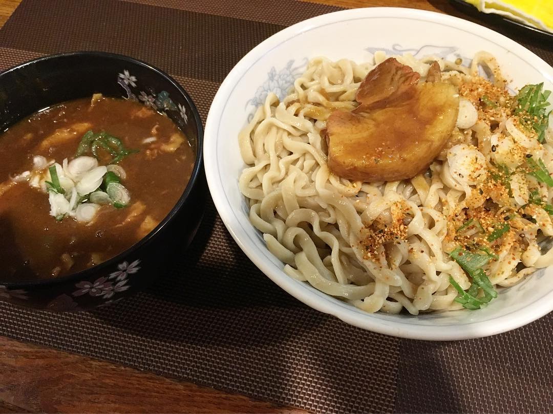 【居酒屋 こまめ】カレーつけ麺 (埼玉県越谷市大里) 第355回