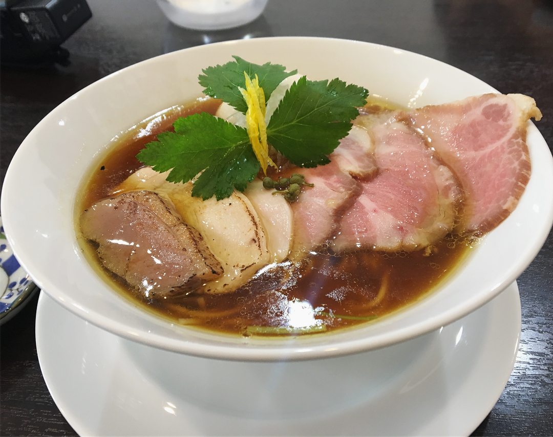 【麺LABOひろ】LABO鶏そば(醤油) (東京都目黒区五本木) 第930回