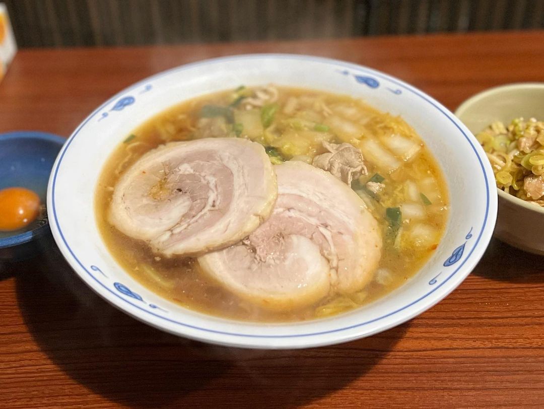 西満ラーメン スタミナラーメン中盛 チャーシュー 生卵 ねぎチャー丼 小 東京都町田市相原町 第2261回 Susuru Tv ファン